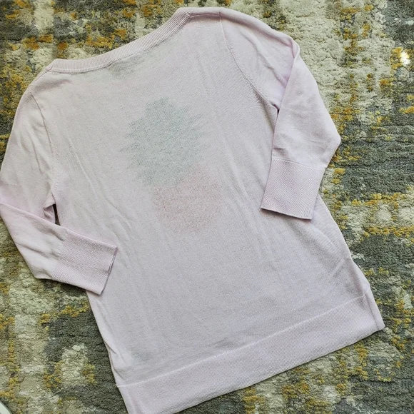 GAP Light Pink Pineapple Sweater - Picture 9 of 10